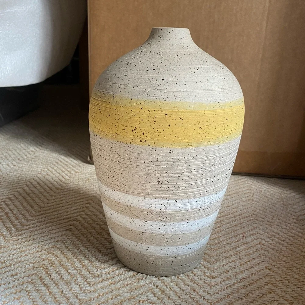 WEST ELM Sandcast Vase